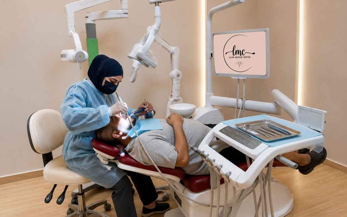 Dental Clinic in Ajman providing professional dental care at Lilium Medical Center